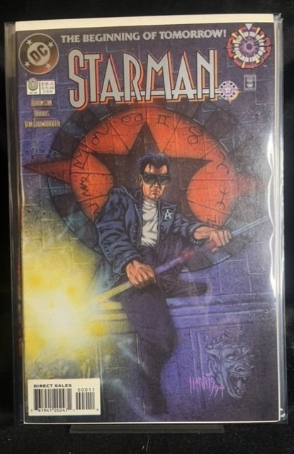 Starman #0 (DC Comics, 1994), raw, ungraded comic book — front cover