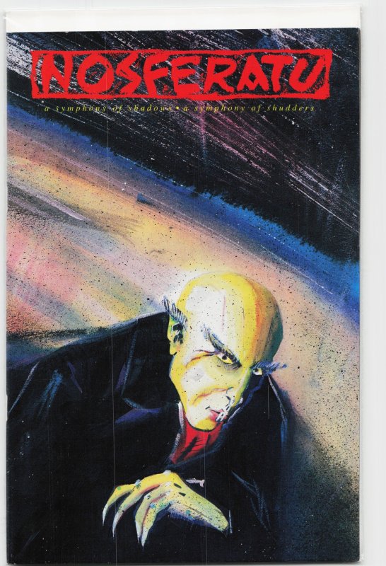 Nosferatu #1 (Millennium Publications, 1991), raw, ungraded comic book — front cover