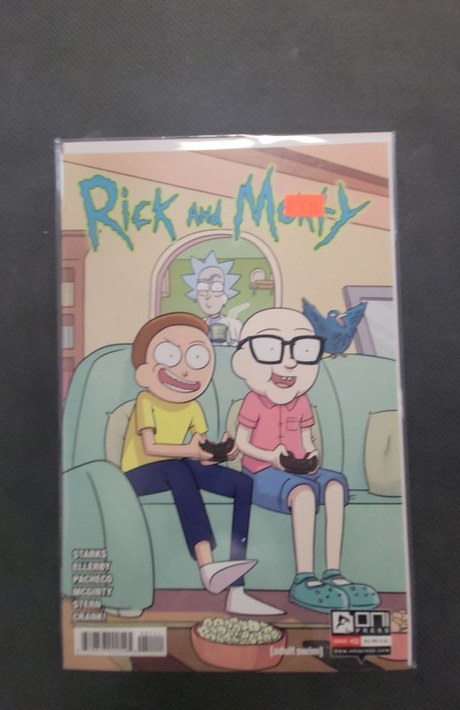 Rick and Morty #51 (2019), raw, ungraded comic book — front cover