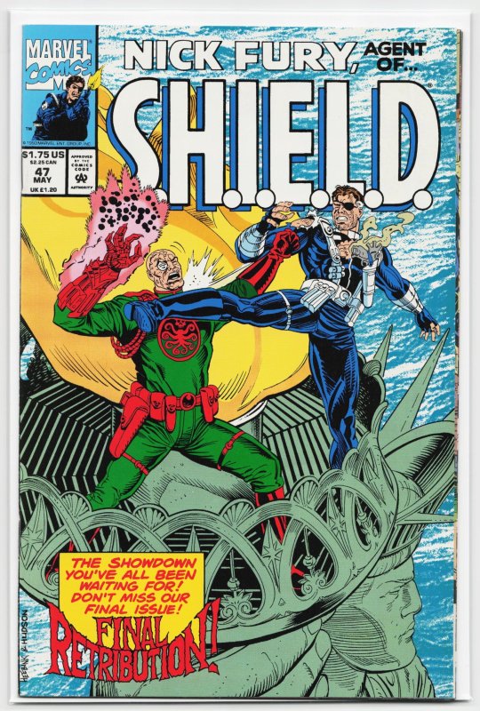 Nick Fury, Agent of SHIELD #47 (1993), raw, ungraded comic book — front cover