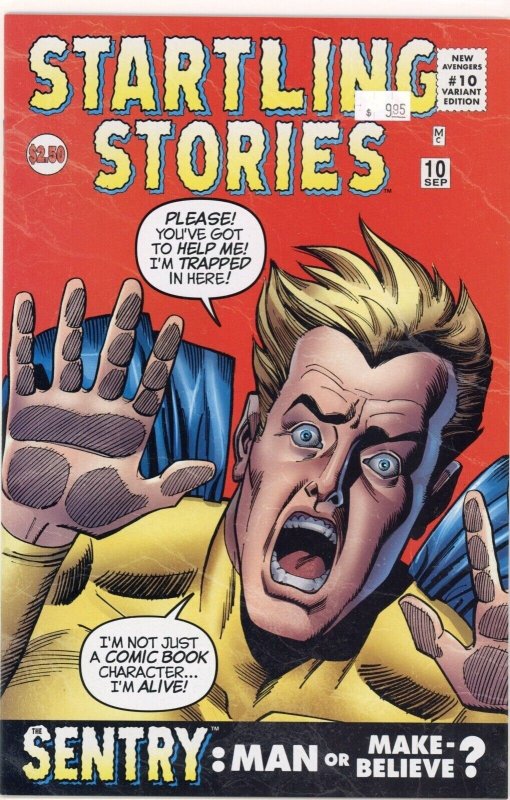 New Avengers #10 (Marvel Comics, 2005), raw comic book in NM 9.4 condition — front cover