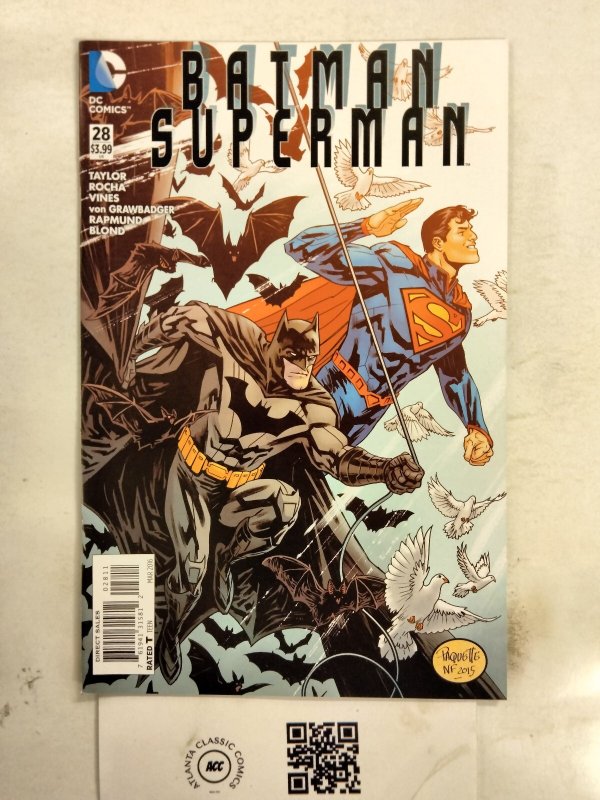 Batman Superman #28 (DC Comics), raw comic book in NM condition — front cover