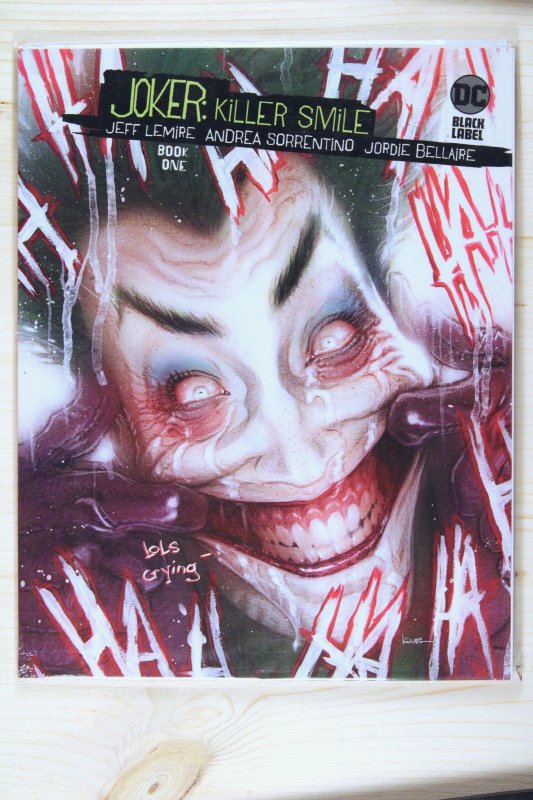 Joker: Killer Smile #1 (DC Comics, 2019), raw comic book in NM+ 9.6 condition — front cover