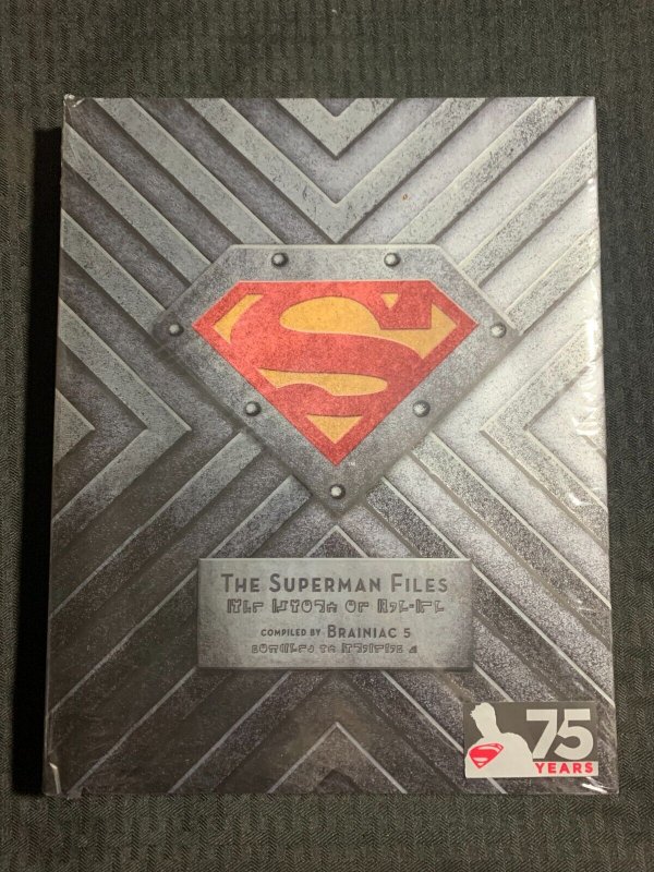 1938-2013 THE Superman Files by Braniac 5 Hc/sc Sealed DC Comics (DC Comics, 1938), raw, ungraded comic book — front cover