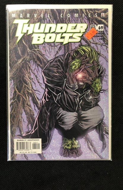 Thunderbolts #69 (Marvel Comics, 2002), raw, ungraded comic book — front cover