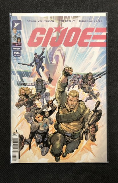 GI-Joe #1, raw, ungraded comic book — front cover