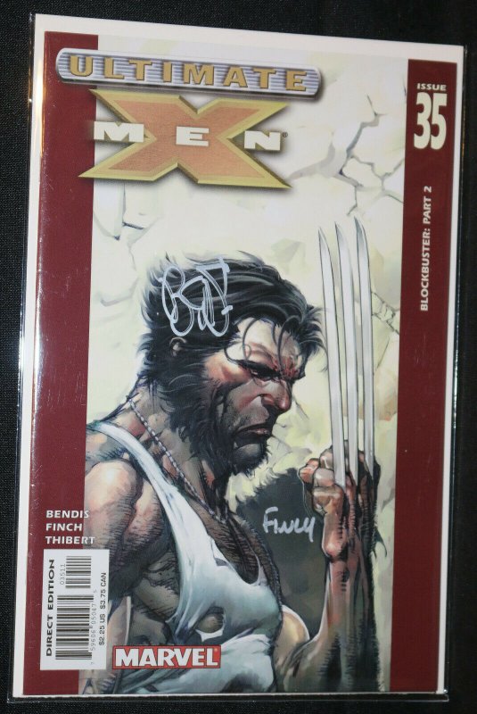 Ultimate X-Men #35 (Marvel Comics, 2003), raw comic book in VF condition — front cover