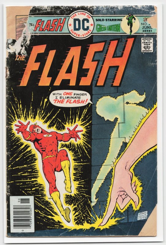 The Flash #242 (DC Comics, 1976), raw, ungraded comic book — front cover