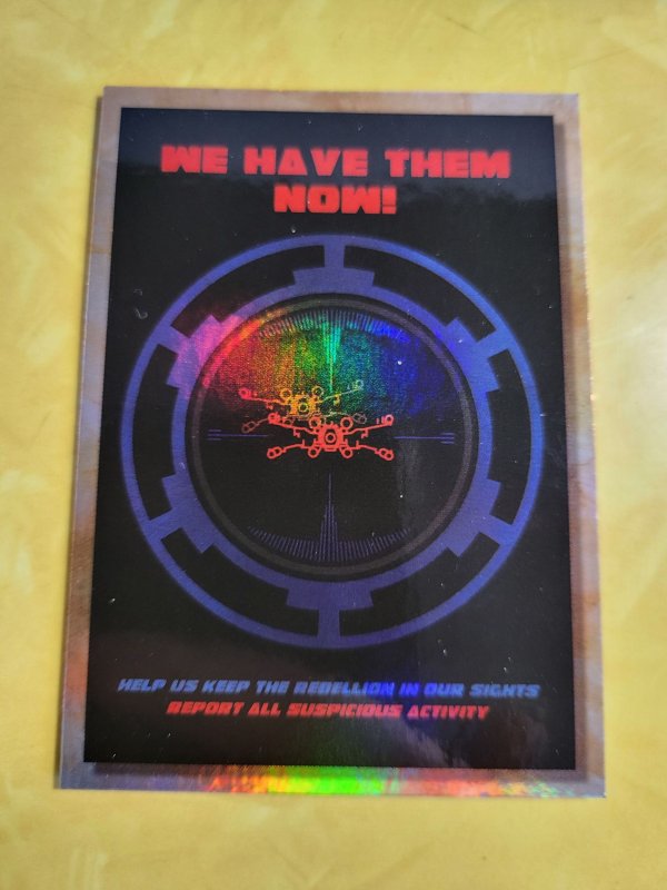 2018 Star Wars Galaxy - Rogue One Propaganda Insert #RP-2 (2018), raw, ungraded comic book — front cover