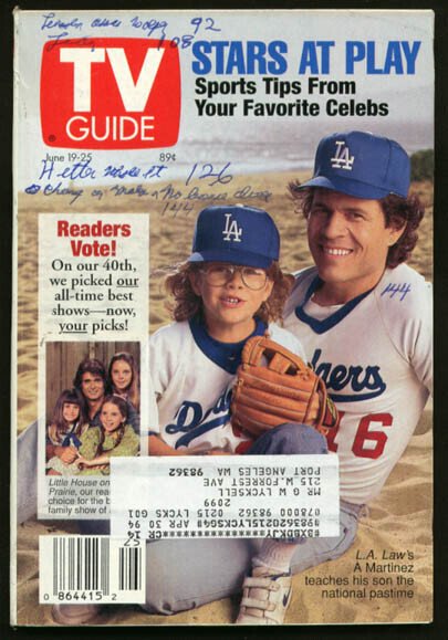 Mag: TV Guide 06/19/1993-Stars at Play/viewers Pick Tvs Best G, raw, ungraded comic book — front cover
