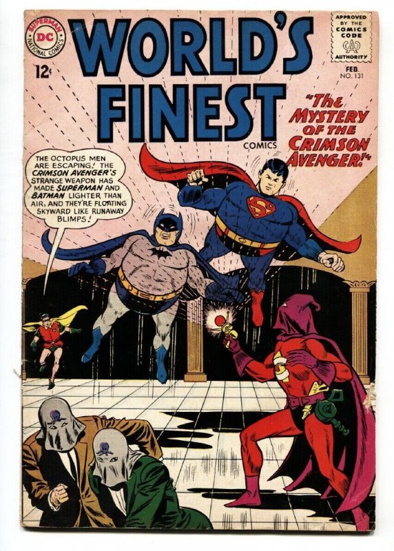 Worlds Finest #131 (DC Comics, 1963), raw, ungraded comic book — front cover