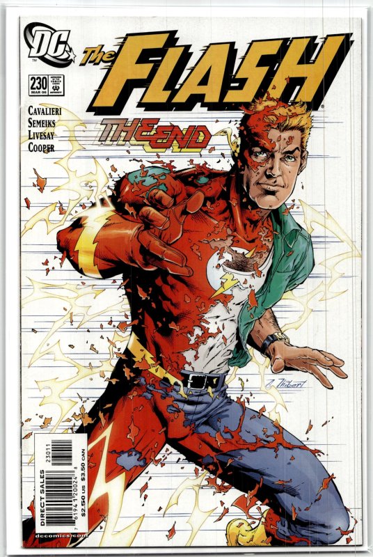 The Flash #230 (DC Comics, 2006), raw, ungraded comic book — front cover