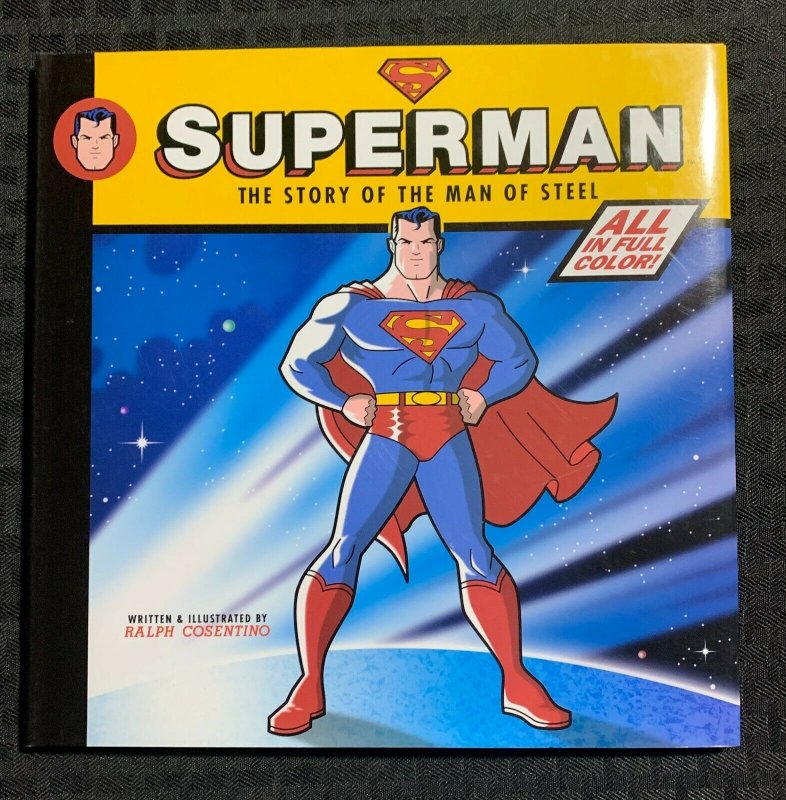 2010 Superman the Story of the Man of Steel Hc/dj Vf+/fvf 1st Viking / Fisherman (2010), raw comic book in VF+ condition — front cover