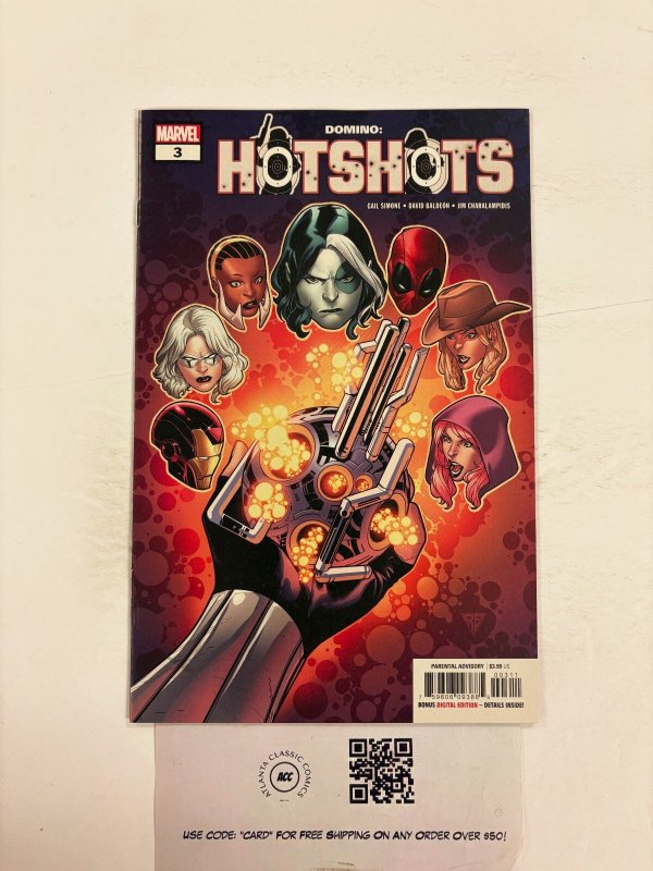 Hot Shots #3 (Marvel Comics), raw comic book in NM condition — front cover