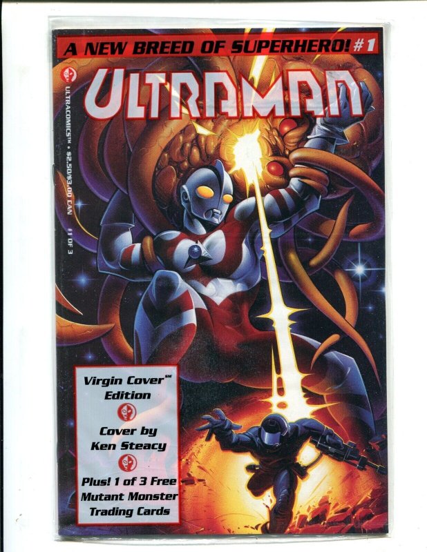 Ultraman #1 (Harvey Comics, 1993), raw comic book in 9.2 condition — front cover