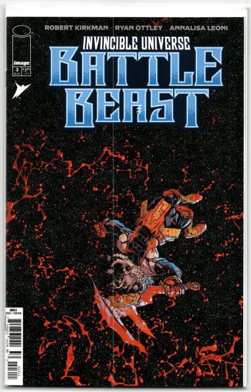 Invincible Universe: Battle Beast #3 (Image Comics, 2025), raw, ungraded comic book — front cover