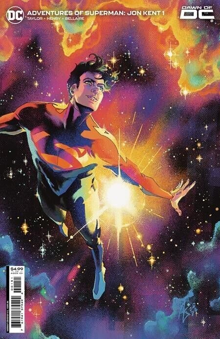 Adventures of Superman: Jon Kent #1 (2023), raw comic book in NM condition — front cover