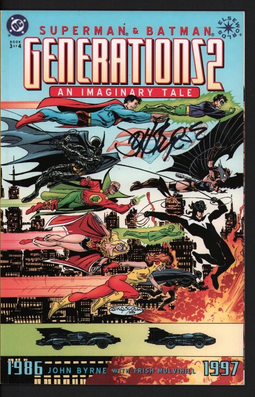 Superman & Batman: Generations II #2 (2001), raw comic book in VF/NM condition — front cover