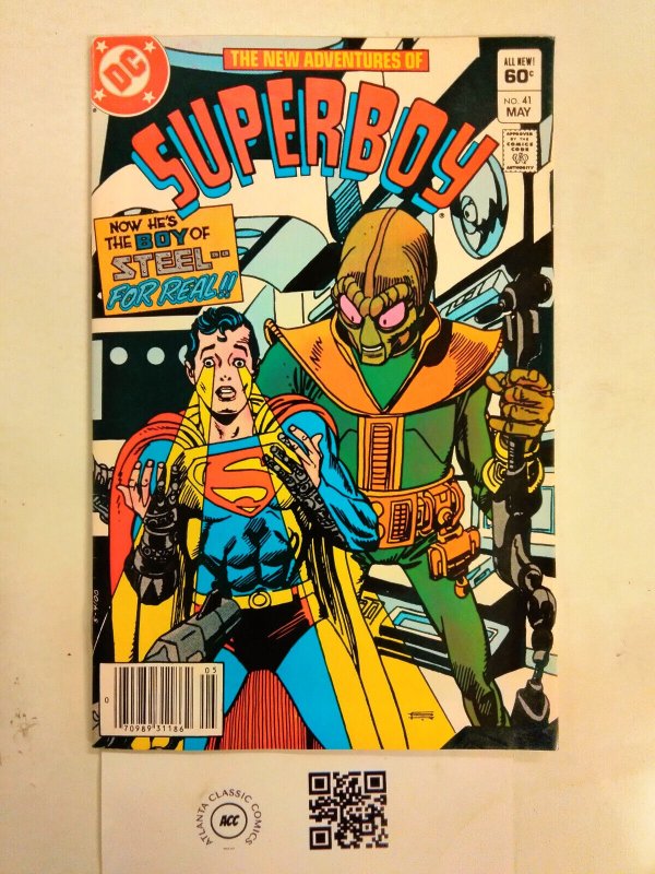 Superboy #41 (DC Comics), raw comic book in NM condition — front cover