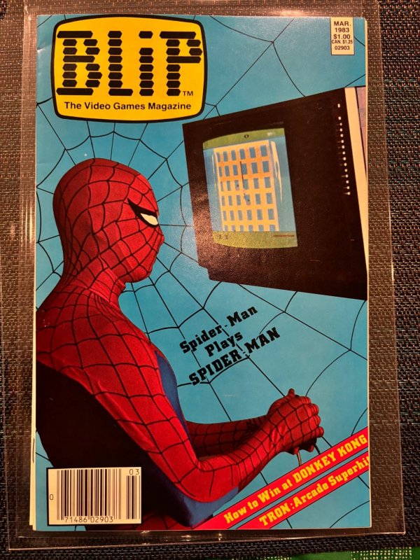 Blip #2 (1983), raw, ungraded comic book — front cover
