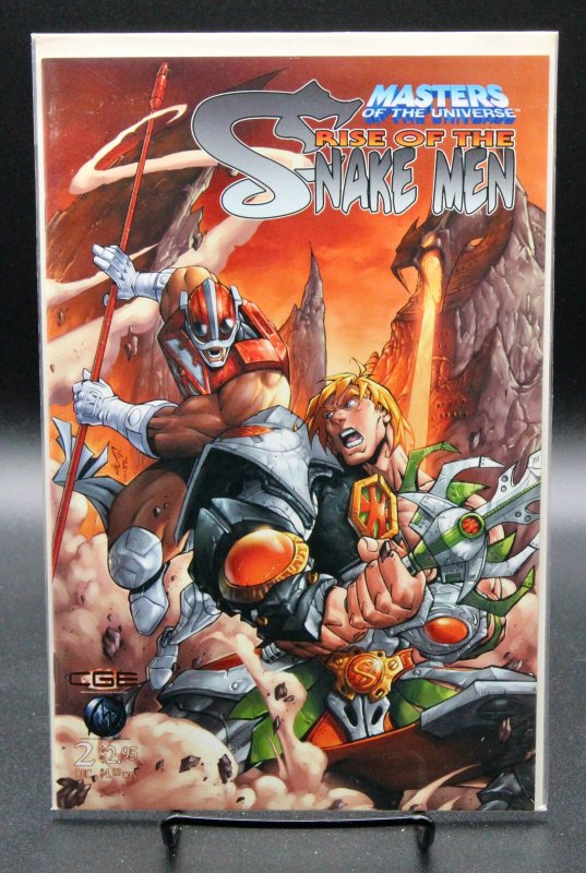 Masters of the Universe Rise of the Snake Men #2 (2003), raw, ungraded comic book — front cover