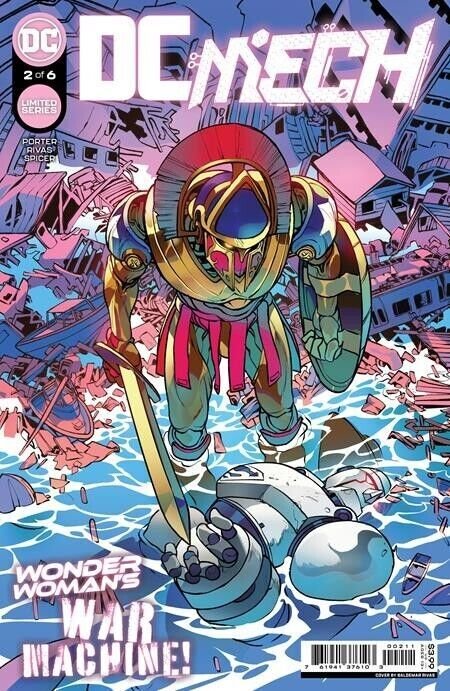 DC Mech #2 (DC Comics, 2022), raw, ungraded comic book — front cover