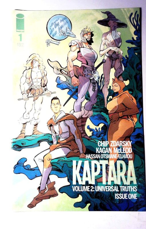 Kaptara: Universal Truths #1 (Image Comics, 2023), raw, ungraded comic book — front cover