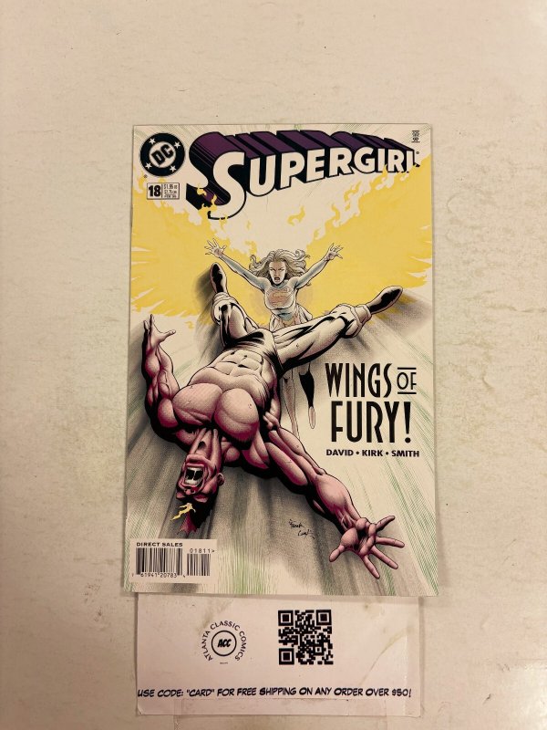 Supergirl #18 (DC Comics, 1998), raw comic book in NM condition — front cover