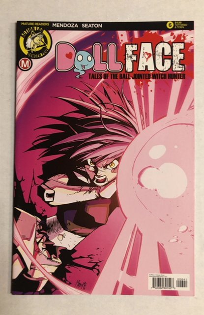 DollFace #6 (2017), raw, ungraded comic book — front cover