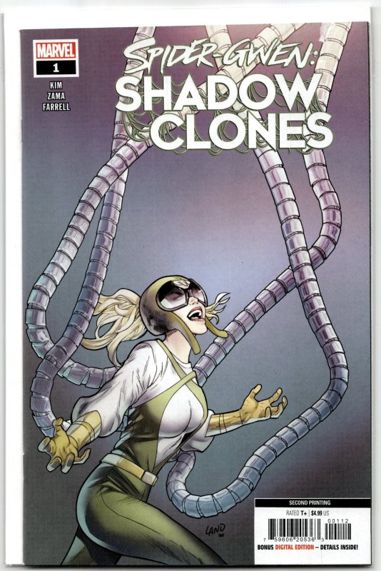 Spider-Gwen: Shadow Clones #1 (Marvel Comics, 2023), raw, ungraded comic book — front cover