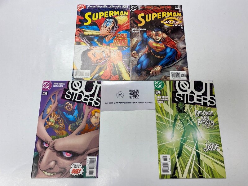 4 DC Comic Book Superman #216, raw, ungraded comic book — front cover