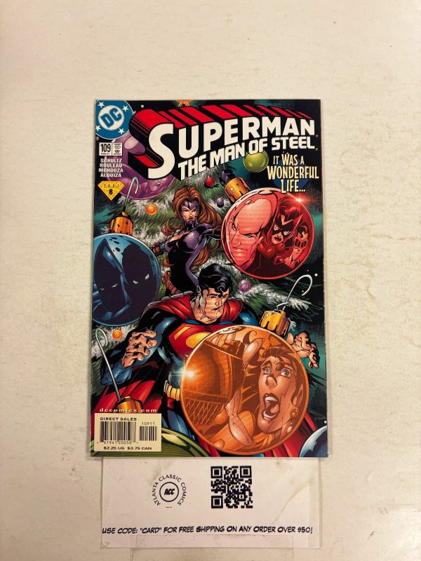 Superman the Man of Steel #109 (DC Comics), raw comic book in NM condition — front cover