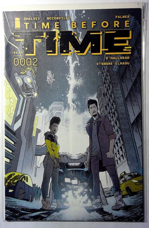 Time Before Time #2 (Image Comics, 2021), raw comic book in NM 9.4 condition — front cover
