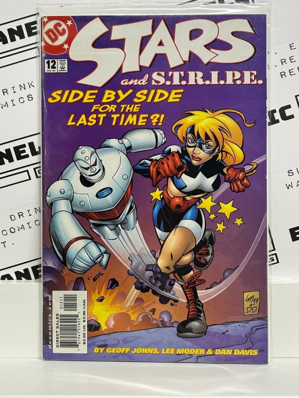Stars and S.t.r.i.p.e #12 (2000), raw, ungraded comic book — front cover