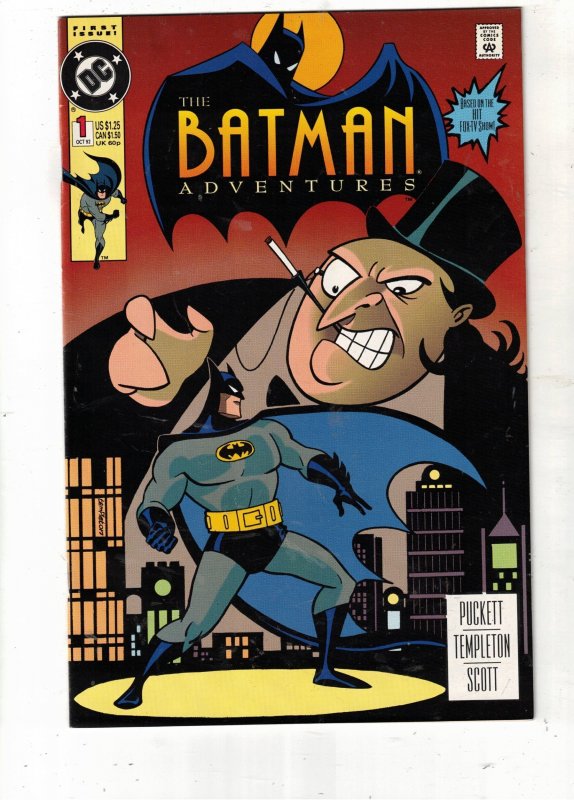 The Batman Adventures #1 (DC Comics, 1992), raw comic book in NM- condition — front cover