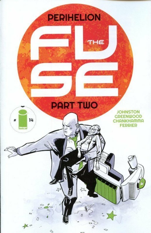 The Fuse #14 (Image Comics, 2015), raw, ungraded comic book — front cover