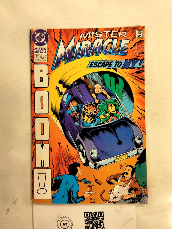 Mister Miracle #21 (DC Comics), raw comic book in NM condition — front cover