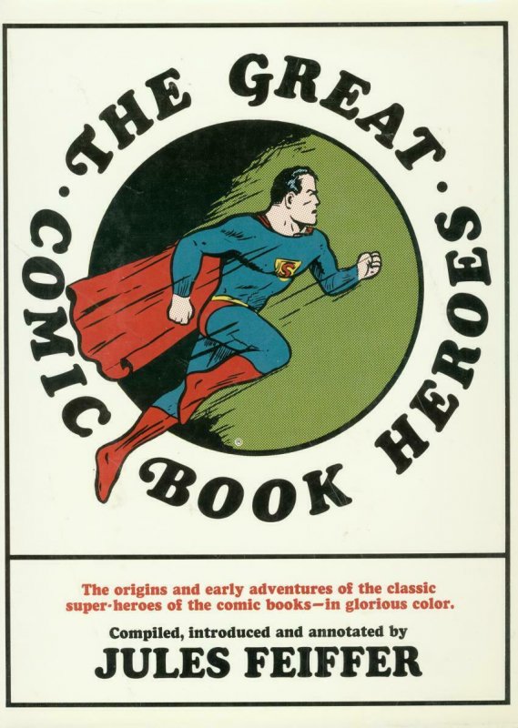 Great Comic Book Heroes Hc-Wonder Woman-Batman-Superman Vg/fn, raw comic book in VG/FN condition — front cover