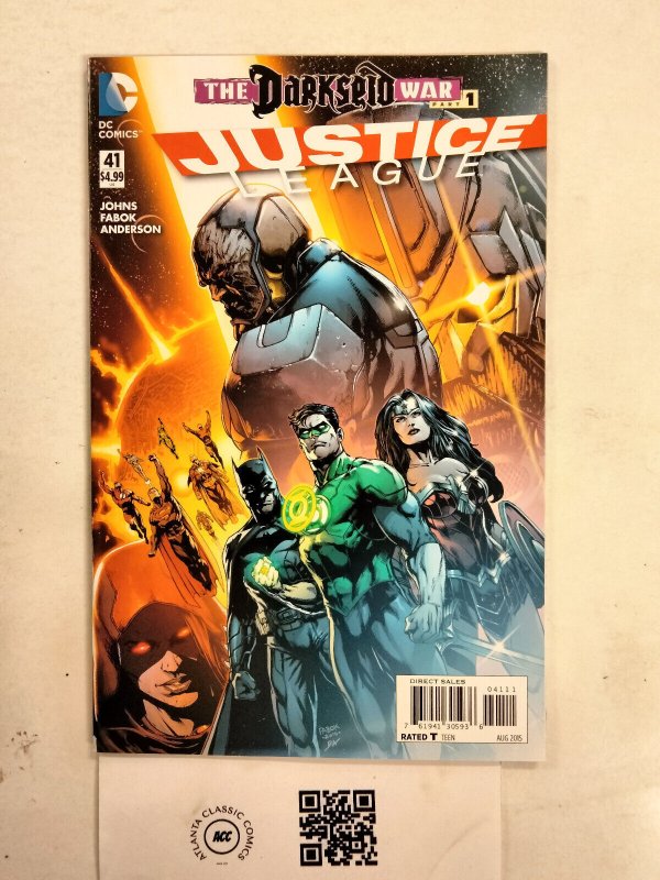 Justice League #41 (DC Comics, 2020), raw comic book in NM condition — front cover