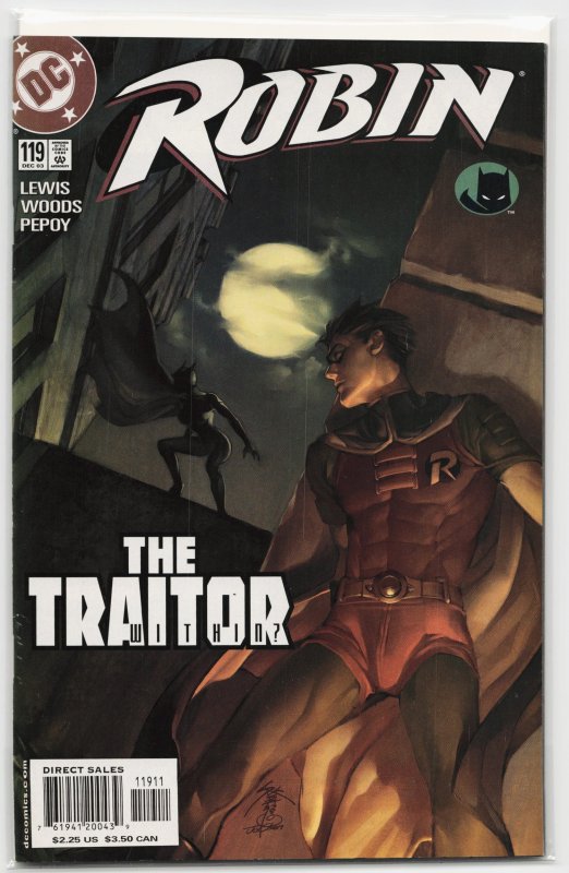Robin #116 (DC Comics, 2003), raw, ungraded comic book — front cover