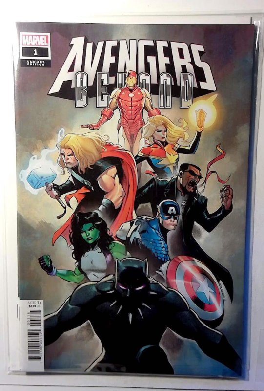Avengers Beyond #1 (Marvel Comics, 2023), raw comic book in 9.6 condition — front cover