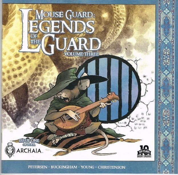Mouse Guard: Legends of the Guard #1 - 4 (2015) (var. Perez #1) (BOOM! Studios, 2015), raw, ungraded comic book — front cover