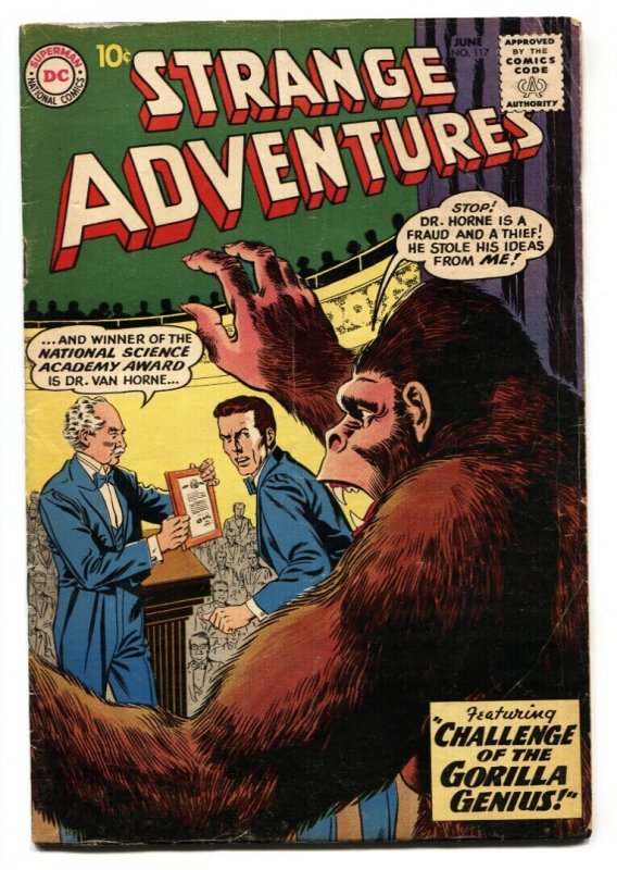 Strange Adventures #117 - 1960 - DC - VG - Comic Book (DC Comics, 1960), raw comic book in VG condition — front cover