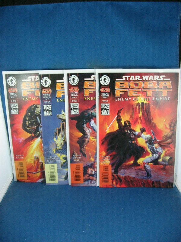 Star Wars Boba Fett #1 (1999), raw comic book in VF condition — front cover