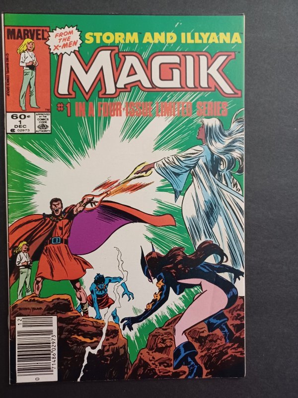 Magik #1 (Marvel Comics, 1983), raw comic book in NM condition — front cover