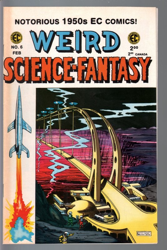 Weird Science-Fantasy #6 (1994), raw comic book in VF condition — front cover