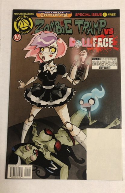 Zombie Tramp vs Dollface: Halloween ComicFest (2016) (2016), raw, ungraded comic book — front cover