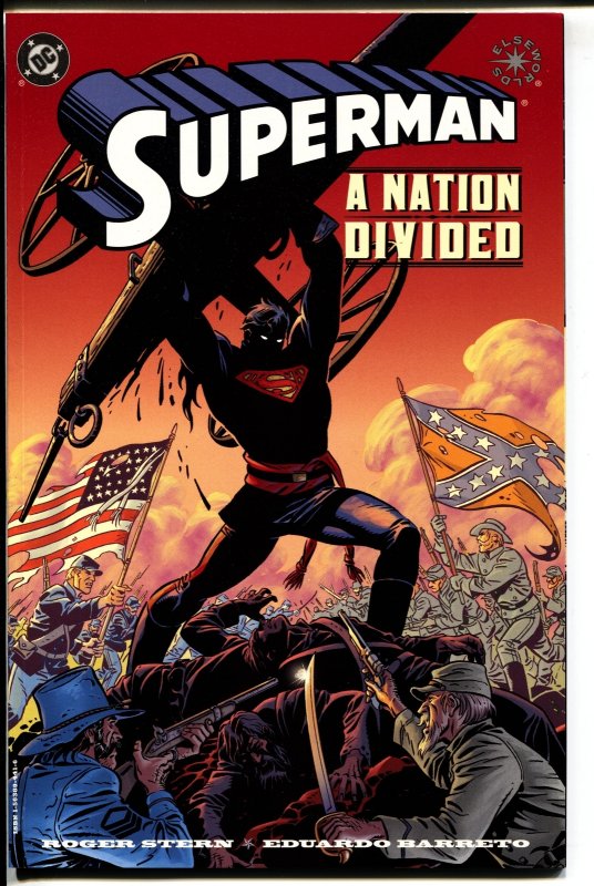 Superman: A Nation Divided # - DC -VF - Comic Book (DC Comics), raw comic book in VF condition — front cover