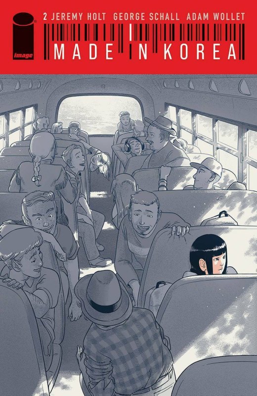 Made in Korea #2 (Image Comics, 2021), raw, ungraded comic book — front cover