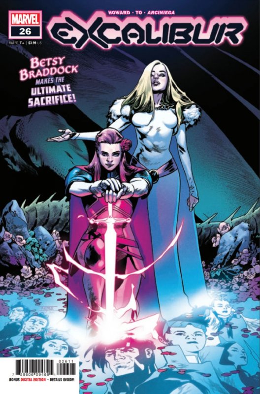 Excalibur #26 (Marvel Comics, 2019), raw comic book in VF/NM condition — front cover